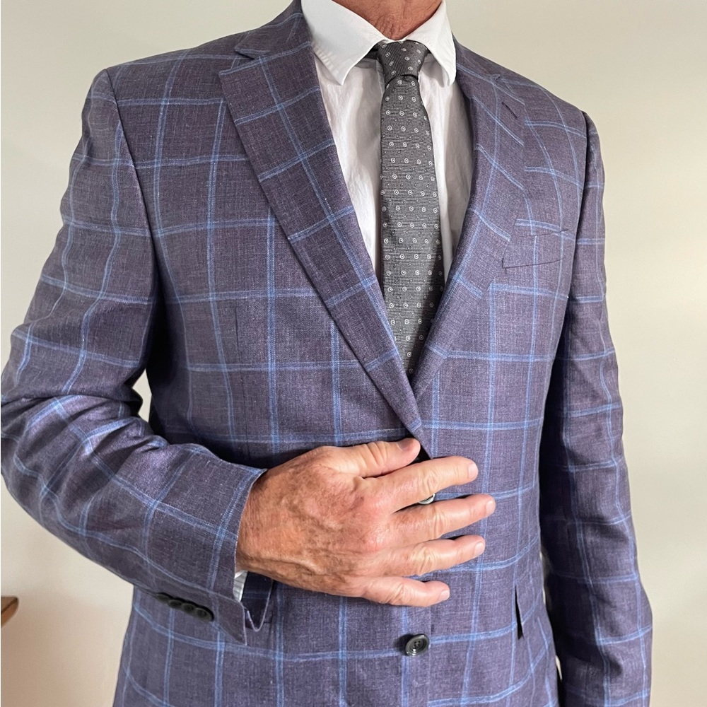 Patrick James Reserve Sport Coat wool/linen/silk 42R